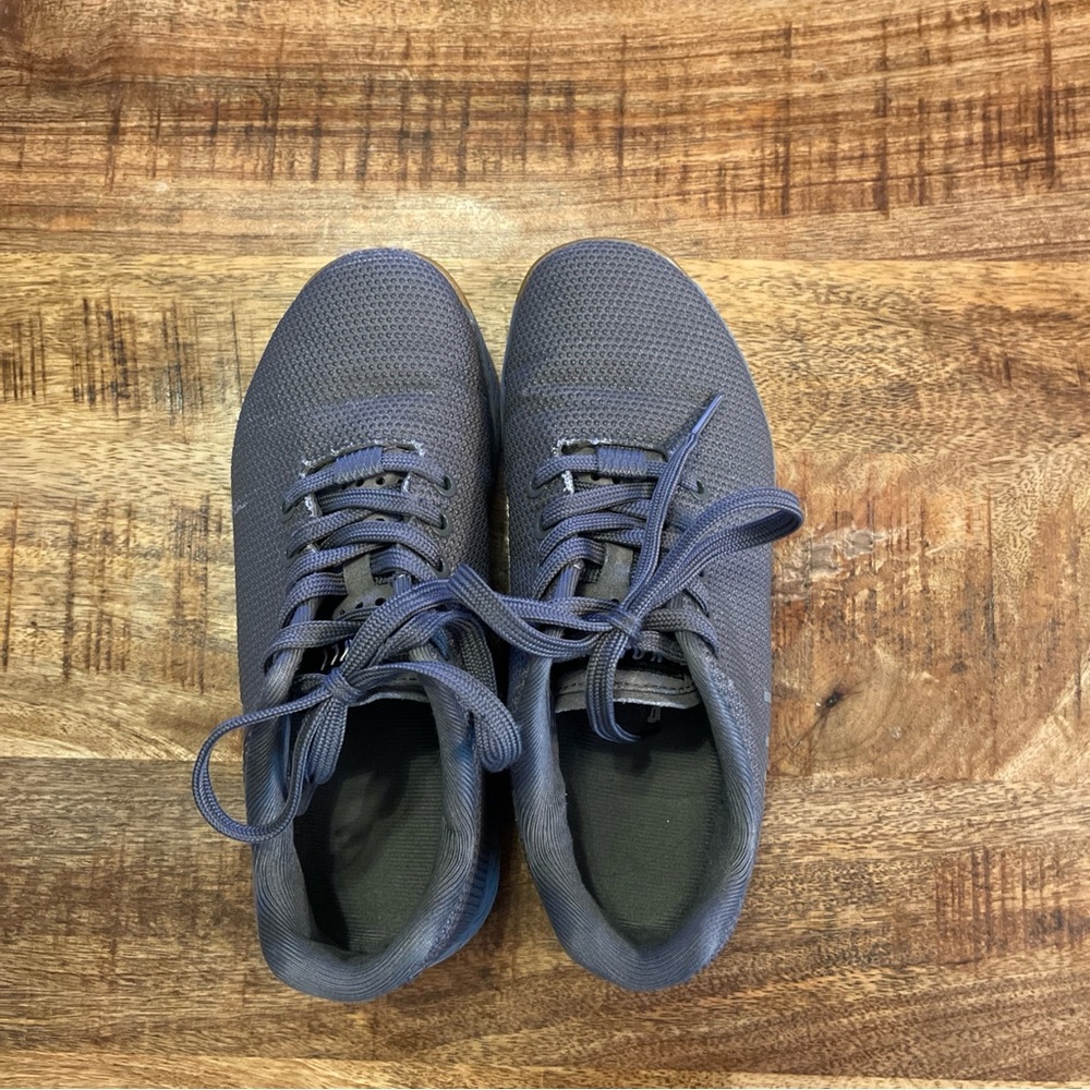 NOBULL Men’s Dark Grey Gum Bottom Superfabric Trainer unisex W6 M4.5